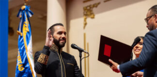 Nayib Bukele es investido para un segundo mandato consecutivo en El Salvador