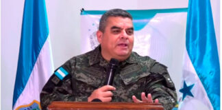 Comandante Muñoz: «andamos detrás de los cabecillas de las maras y pandillas, extraditables y todos los que dirigen el crimen organizado en este país, no vamos a descansar»