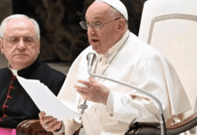 El papa Francisco afirma que interceder por la paz requiere involucrarse y asumir riesgos