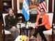 Presidenta Castro habla con jefa del Comando Sur de EE.UU. sobre defensa y seguridad
