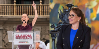 Presidenta Xiomara Castro felicita a Sheinbaum, «la primera mujer Presidenta electa de México»