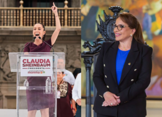 Presidenta Xiomara Castro felicita a Sheinbaum, «la primera mujer Presidenta electa de México»