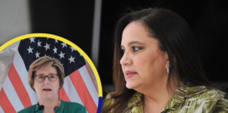 Ana García a embajadora Dogu: «Quienes hicieron sufrir a su pueblo fueron los narcos, a los que la Justicia Estadounidense premiará»