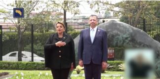 Presidenta Castro se reúne con su homólogo Rodrigo Chaves en Costa Rica