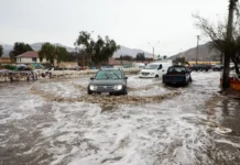 Miles de damnificados y caos por intensas lluvias en Santiago de Chile y el centro de país