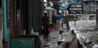 Codem declara que entre 40 y 54 colonias de la capital están en peligro por las lluvias