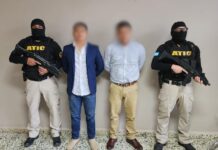 Capturan a dos miembros de la DPI que detuvieron ilegalmente a ciudadano y le pidieron 100 mil lempiras