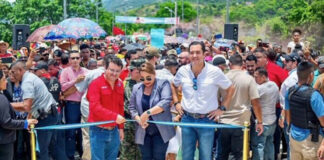 Presidenta Xiomara Castro inaugura puente en Balfate, Colón