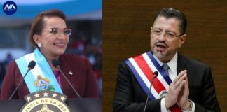 El presidente de Costa Rica y la de Honduras se reunirán el próximo jueves