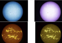 La misión india para estudiar el Sol publica las imágenes de varias erupciones solares