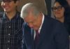 López Obrador vota en las elecciones presidenciales de México
