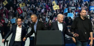 Biden recauda más de 28 millones de dólares en un acto en Los Ángeles junto a Obama