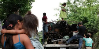 Familias se ven obligadas a desalojar sus viviendas debido a una falla geológica en Lempira