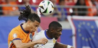 Francia y Holanda igualan sin goles en el grupo D de la Eurocopa