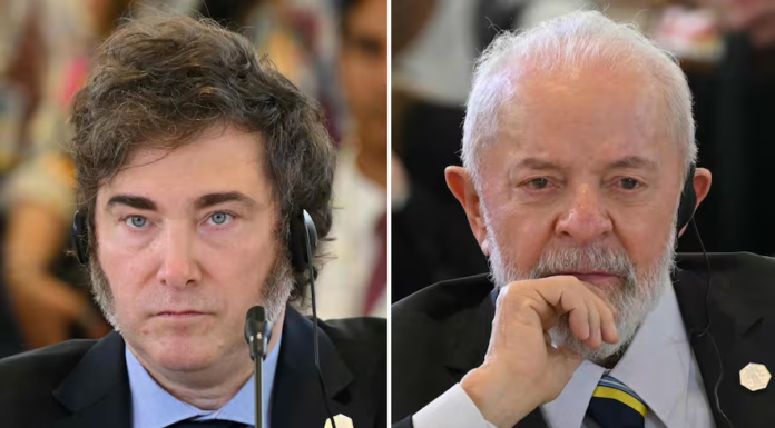 El Gobierno de Argentina dice que Milei no tiene que “arrepentirse de nada”, pese a la petición de Lula