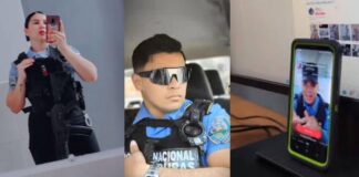 Unos 500 policías hondureños sancionados por usar Tik Tok con el uniforme institucional