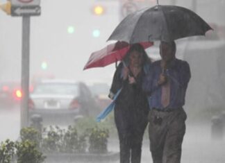 Pronostican lluvias y chubascos con actividad eléctrica para este domingo