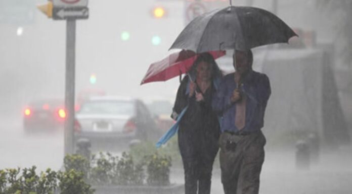 Pronostican lluvias y chubascos con actividad eléctrica para este domingo