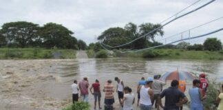 Fuertes lluvias dejan incomunicada la costa de Los Amates en Alianza, Valle