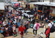 La migración cae en el límite de México con EE. UU. pero se triplica en su frontera sur