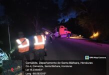 Al menos cuatro heridos en despiste de bus en Macuelizo, Santa Bárbara