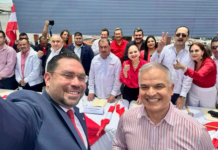 Partido Liberal juramenta a Jorge Cálix y su grupo