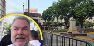 Parque central de SPS no es negociable, advierte Contreras a vendedores, pero dice que está abierto al diálogo