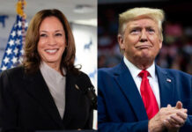 Trump y Harris están prácticamente empatados, según una encuesta del New York Times