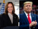 Trump y Harris están prácticamente empatados, según una encuesta del New York Times