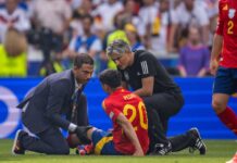 Pedri sufre un esguince lateral interno en la rodilla izquierda