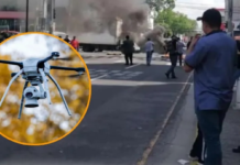 Alcalde sampedrano asegura que con drones de “Identificación Facial” detectan a protestantes revoltosos