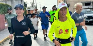 Shin Fujiyama inicia carrera por 3 mil kilómetros desde México a Honduras