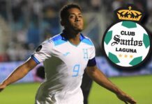 El delantero hondureño Anthony Lozano ficha por el Santos Laguna