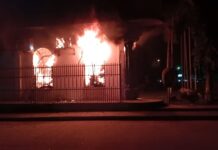 Incendian municipalidad de Tocoa, Colón