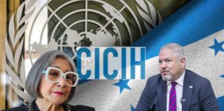 Maribel Espinoza reta al canciller Reina a revelar documentos del convenio de la CICIH
