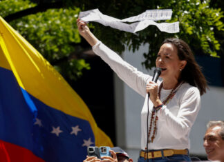 María Corina Machado: «Ni un solo Gobierno democrático del mundo ha reconocido el fraude de Maduro»