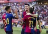 El Barcelona golea 7-0 al Valladolid