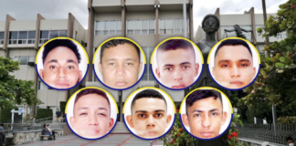 Ratifican prisión para siete policías involucrados en el robo de una caja fuerte con 13 millones de lempiras