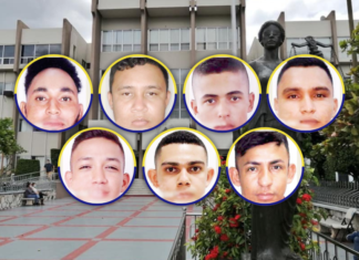 Ratifican prisión para siete policías involucrados en el robo de una caja fuerte con 13 millones de lempiras