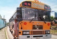 Reanudan servicio de transporte de la de ruta de Aldea Mateo luego de estar paralizada por extorsión