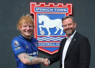 Ed Sheeran adquiere el 1.4 % del Ipswich Town, recién ascendido a la Premier League
