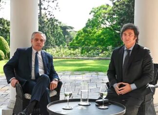 Javier Milei apoyó el proyecto que busca quitarle la pensión de privilegio a Alberto Fernández
