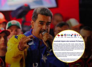 Once países americanos rechazaron la convalidación del fraude de Maduro en Venezuela