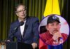 Petro estalló contra Daniel Ortega por llamarlo “arrastrado” porque Colombia no ha reconocido el «triunfo» de Maduro