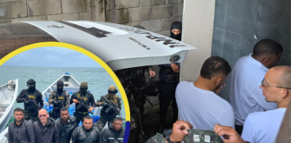 Dictan prisión preventiva a tres colombianos y dos hondureños capturados con más de 4 mil kilos de cocaína