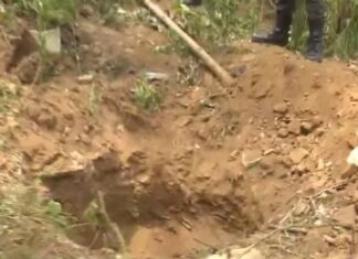 Descubren cementerio clandestino en Lomas del Carmen, SPS