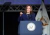 Inicia la votación para designar oficialmente a Kamala Harris como candidata demócrata