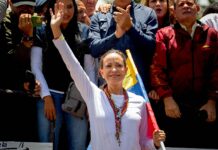Machado llama al mundo a responsabilizar a Maduro de «la represión desatada» en Venezuela