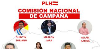 Salvador Nasralla juramenta su comisión nacional de campaña electoral