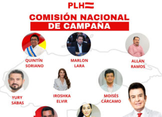 Salvador Nasralla juramenta su comisión nacional de campaña electoral